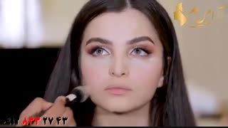 کلیپ آموزش آرایش دخترانه زیبا + سایه چشم لایت