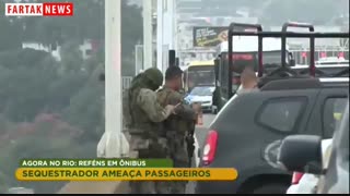 لحظه تیراندازی به عامل گروگانگیری