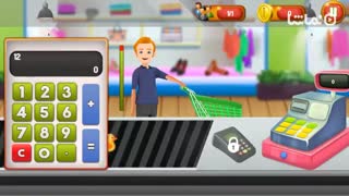 Fashion Store Cashier Girl - Kids Game