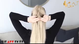 کلیپ آموزش خودآرایی مو با بافت + مدل جدید بافت مو