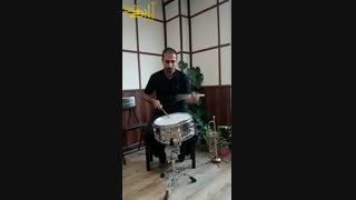 آموزش سایدرام_طبل ریز_استاد عباس دلیری