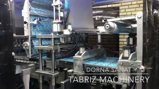 دستگاه فرم فیل سیل 16 کویته بسته بندی اب شرکت درنا صنعت تبریز