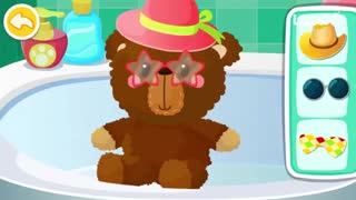 Baby Panda Happy Clean