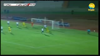 خلاصه بازی شاهین شهرداری بوشهر 0 - 3 سپاهان