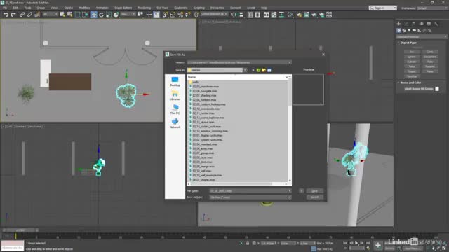 آموزش مبتدی تری دی مکس 3ds Max Xref Objects - نماشا