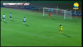 خلاصه بازی شاهین یوشهر 0 - سپاهان 3 ( لیگ برتر ایران )