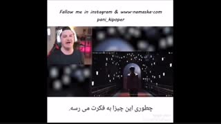 ریکشن یوتیوبر معروف BEASTY به موزیک ویدیو Fake Love از گروه بی تی اس(خیلی عالیه از دست ندید)(bts/funny moment/kpop)