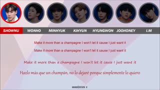 آهنگ جدید Champagne از گروه Monsta x