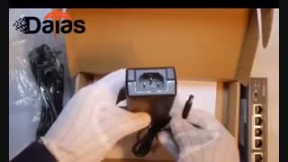 unboxing hikvision ds-3e0105p