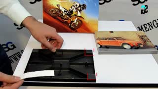 آموزش چاپ قاب آلومینیومی سابلیمیشن با دستگاه صفحه تخت