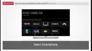 اتصال گوشی اندرویدی به تلویزیون ال جی LG