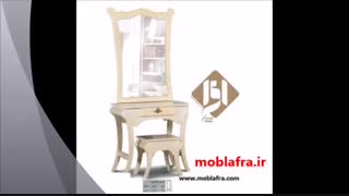 تولیدی کنسول ساعتی -کنسول چوبی -مبل افرا