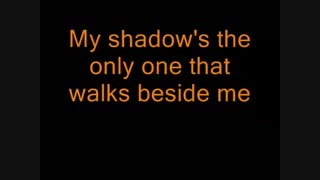 Green Day - Boulevard Of Broken Dreams (lyrics)