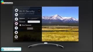 آموزش اتصال تلویزیون ال جی به اینترنت