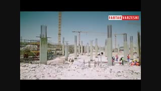 پیشرفت ساخت استادیوم جدید الریان برای جام جهانی