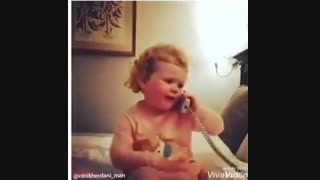 دختر کوچولوی بامزه