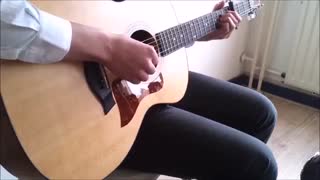Michael Jackson - Earth Song (fingerstyle guitar cover) اموزش گیتار