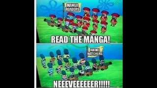 مانگاخون ها vs. انیمه بین ها XD