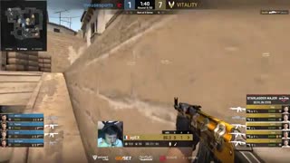 خلاصه بازی mousesports VS Vitality در نقشه Mirage در رویداد Starladder Major