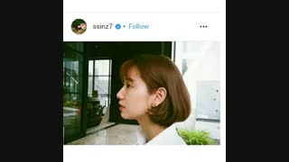 پارک شین هه ملکه زیبای من(پست اینستاگرام)