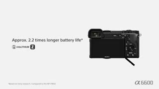 معرفی دوربین Sony Alpha a6600