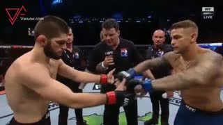 مبارزه کامل حبیب نورماگومدوف با داستین پوریردر یو اف سی 242