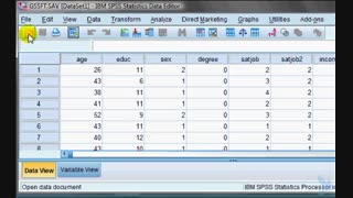 فیلم آموزشی     نمایش اطلاعات هر فایل در نرم افزار spss