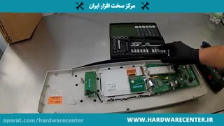 آموزش تعمیر تاچ پنل دستگاه کپی شارپ