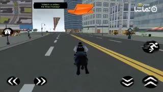 Mounted Police Horse 3D