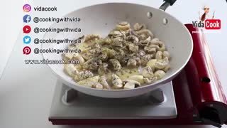 خوراک مرغ و مارچوبه