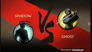 بازی "Sadow fight"مبارزه با"Ghost"