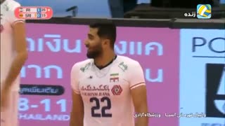 خلاصه والیبال ایران 3 - 0 سریلانکا (قهرمانی آسیا)