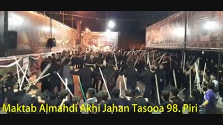 شاه حسین گویان هیئت عزاداران مکتب المهدی (عج) اخی جهان .َ شب عاشورا 98_ قسمت ششم