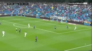 خلاصه بازی رئال مادرید 3 - لوانته 2 ( لالیگا اسپانیا )