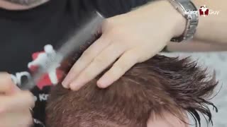 آموزش مدل مو مردانه لیونل مسی- مومیس مشاور و مرج تخصصی مو