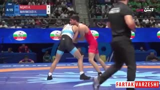 صعود نجاتی به مرحله یک هشتم وزن 60 کیلوگرم