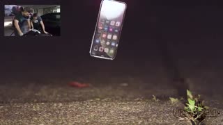 تست افتادن آیفون xs