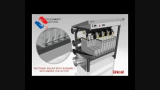 آشنایی با دیگ های چگالشی مولتی برنرمودولکس محصول یونیکال ایتالیا و اجزای داخلی آن