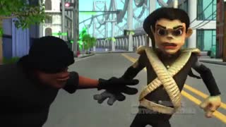 کارتون سه بعدی مایکل جکسون آهنگ بد