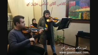 آموزش ویولن در آموزشگاه موسیقی گام