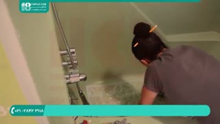 آموزش نصب کاغذ دیواری طرحدار _ www.118file.com