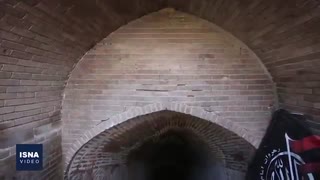 سرقت کتیبه‌های آب‌انبار تاریخی قزوین در نبودِ متولی حفاظت