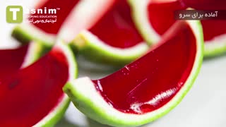 ژله پوست لیمو | فیلم آشپزی