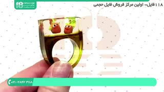 نحوه ساخت زیورآلات رزینی با عروسک خمیری