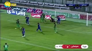 خلاصه بازی ذوب آهن 2 - استقلال 2 (لیگ برتر ایران)