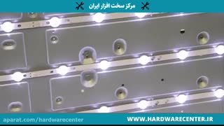 آموزش تعمیر بک لایت تلویزیون ال جی