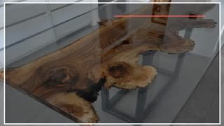 آموزش کامل ساخت میز چوبی با رزین _ 0 تا 100