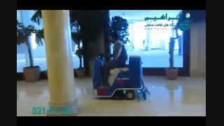 اسکرابر خودرویی - شستشوی اولیه سطوح