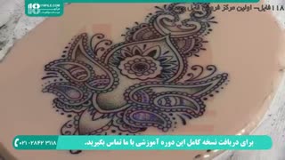 تمرین تاتو بدن بطور کامل و گام به گام