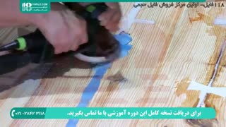 آموزش کامل ساخت میز اپوکسی _دوبله فارسی